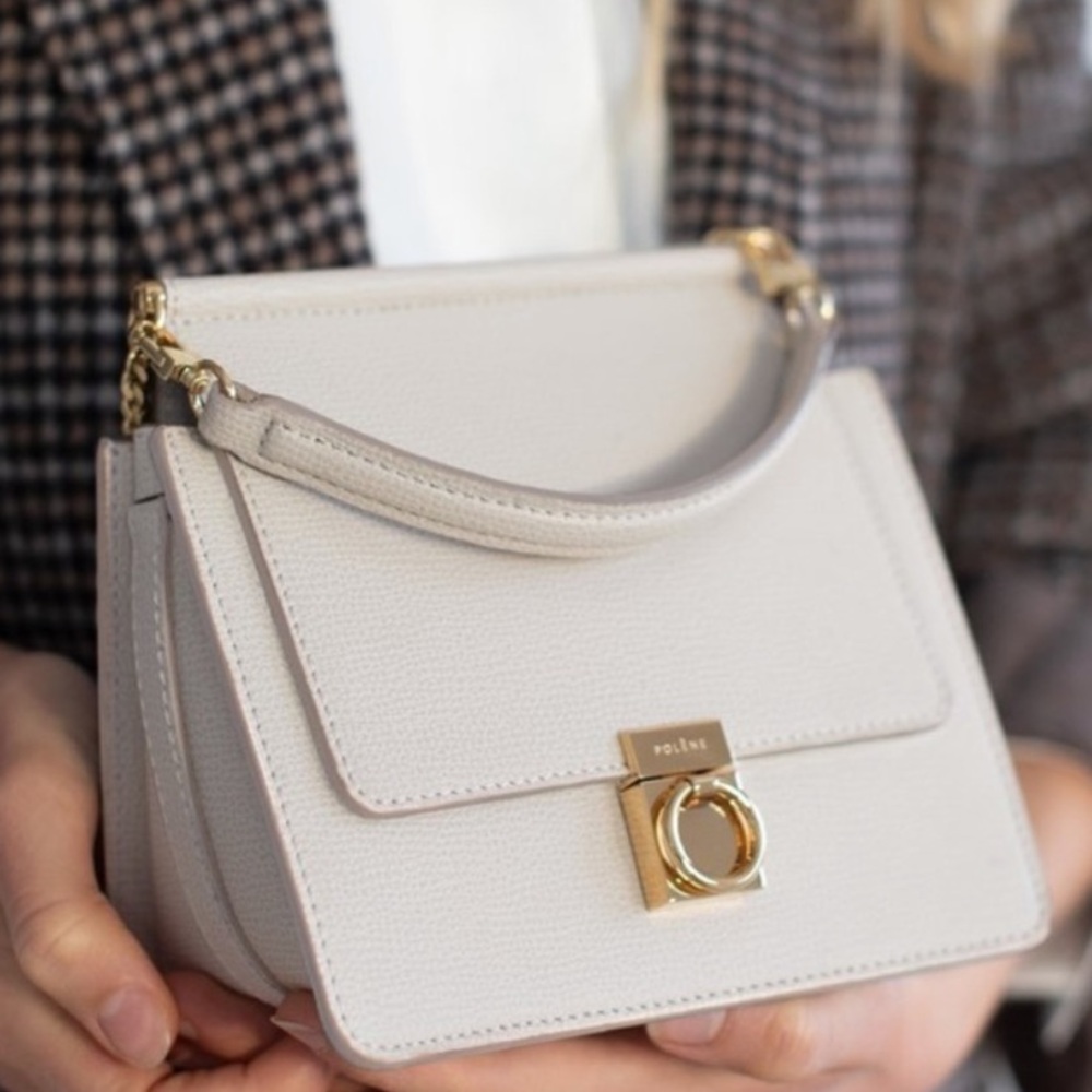 POLENE NUMERO SEPT LEATHER BAG - Picture 3 of 16